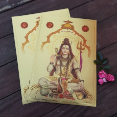 Plakát zlatý Šiva vel. A3